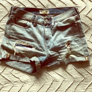 Madewell Distressed Denim Shorts